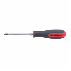 GEARWRENCH 80001 Screwdriver, #1 Phillips Point, Steel Shank, 7.127 in OAL, Black Oxide, ASME B107 15
