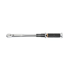 GEARWRENCH 120XP 85176 Micrometer Torque Wrench, 3/8 in Drive, 10 to 100 ft-lb, Ratcheting Head, 18-1/4 in OAL, ANSI Specified|ASME B107.300