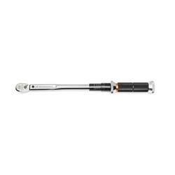 GEARWRENCH 120XP 85176CERT Certified Micrometer Torque Wrench, 3/8 in Drive, 10 to 100 ft-lb, Ratcheting/Teardrop Head, 1 ft-lb/1.4 N-m Graduation, 18-1/4 in OAL, ASME B107.300