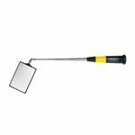 GENERAL 759570 Telescoping Inspection Mirror, 2 x 3 in Mirror, Rectangle Shape, 9-1/4 to 30 in L, Versa-Grip Handle