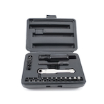 GENERAL 8078 Offset Screwdriver Set, 19 Pieces, Steel, Black Oxide Coated/Nickel Plated