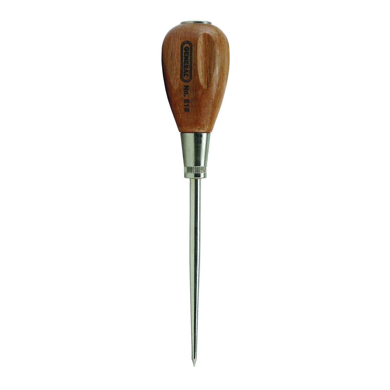 GENERAL 818 Scratch Awl, 6-1/2 in OAL, 2-3/4 in L Shank