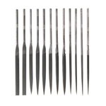 GENERAL S475 Swiss Pattern Needle File Set, 12 Pieces, #2 Single Cut