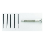 GENERAL SPC606 Screwdriver/Awl Set, 6 Pieces, Nickel Plated
