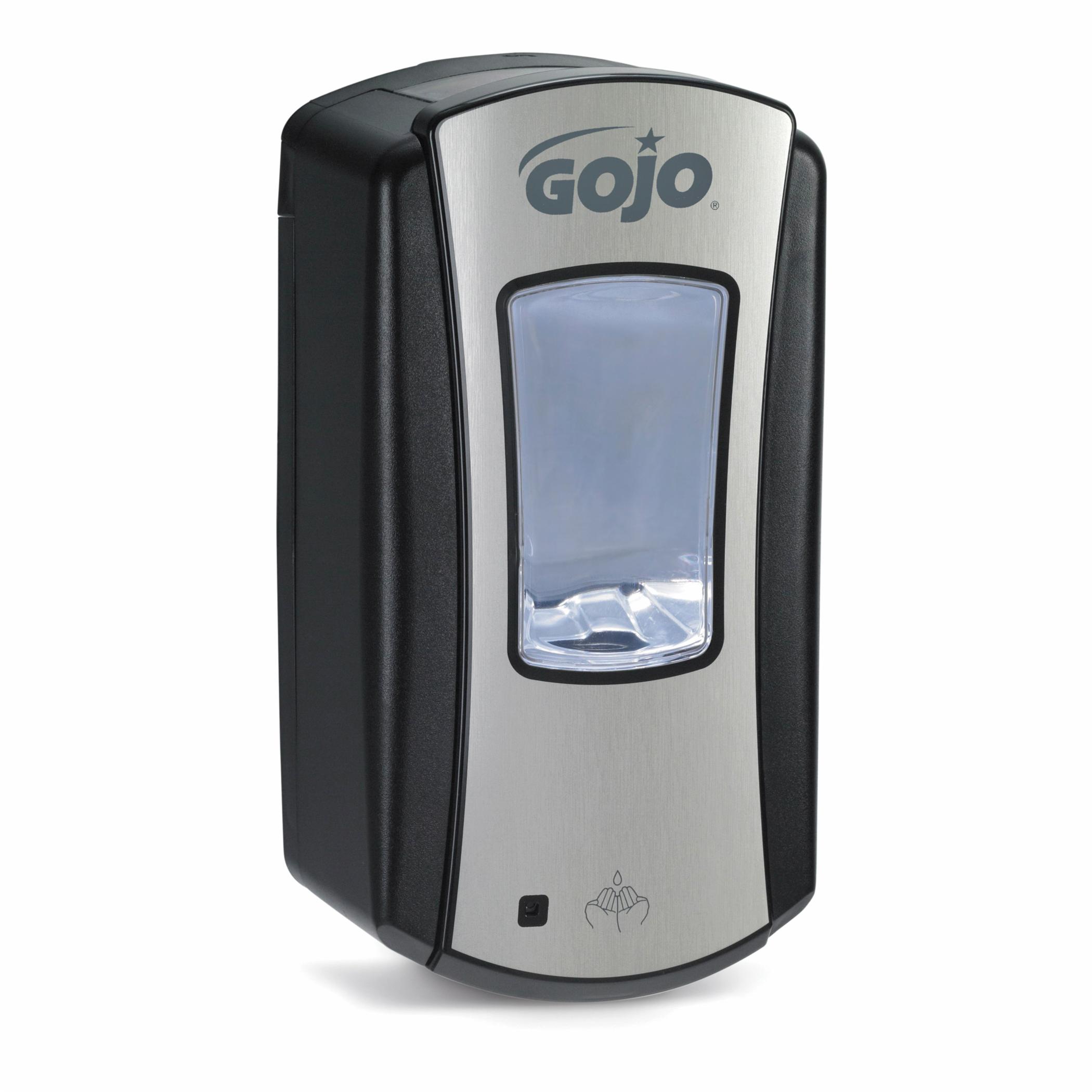 GOJO LTX-12 1919-04 LTX-12 Touch Free Foam Soap Dispenser, Matte, 1200 mL Capacity, Wall Mount, ABS