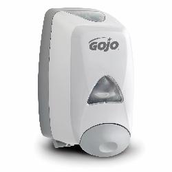 GOJO 5150-06 FMX-12 Pushbutton Foam Soap Dispenser, Glossy, 1250 mL Capacity, 4 in OAL, Wall Mount, Plastic