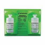 Honeywell Eyesaline 32-000462-0000-H5 Double Bottle Eyewash Station, Wall Mounting, Specifications Met: ANSI Z358.1