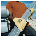 Sperian by Honeywell KV18AJ-100-50 Junk Yard Dog Standard Weight Cut Resistant Gloves, Jumbo, Kevlar Fiber, Knit Wrist Cuff, Resists: Abrasion, Cut and Puncture, ANSI Cut-Resistance Level: A3, Paired Hand