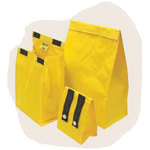 Honeywell Safety 6833HS/YL Respirator Bag, For Use With Half Facepiece Respirator, Black/Yellow