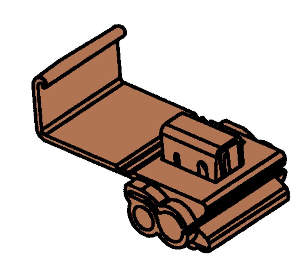 CONNECTOR ELECTRICAL INSULATION DISP BR