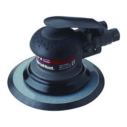Ingersoll-Rand 4151 Short Vacuum Ready Random Orbital Air Sander, 6 in Pad, 8 cfm Air Flow, 90 psi
