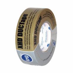 ipg XHD DUCTape 91411 9600 Duct Tape, 60 yd L x 1.88 in W, 10 mil THK, Natural Rubber Adhesive, Polyethylene Backing, Gray