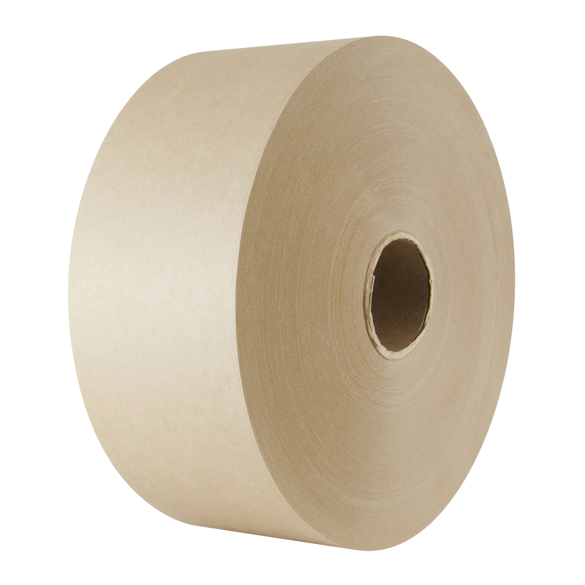 ipg K57040 Convoy MD Medium Duty Water Activated Tape, 600 ft L x 3 in W, 5.5 mil THK, Chemically Grafted Starch Based Copolymer Adhesive, Natural Kraft Paper Backing, Natural