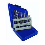 Irwin Hanson 11119 Drill Set, 5/64 in Min Drill Bit, 19/64 in Max Drill Bit, 10 Pieces, High Carbon Steel