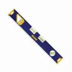 Irwin 1794157 150T Magnetic Standard Toolbox Level, 12 in L, 4 Vials, Aluminum, (2) Level/(2) Plumb Vial Position, 0.029 deg Accuracy