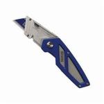 Irwin 1858318 FK100 Folding Utility Knife, Fixed Blade, Push Button, Bi-Metal Blade, 1 Blade Included, 6-1/8 in OAL