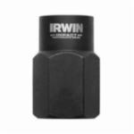 Irwin Hanson Bolt-Grip 53903 Impact Performance Reverse Spiral Flute Bolt Extractor, Square Drive, 3/8 in Extractor