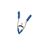 Irwin Quick-Grip 222601 Spring Clamp With Soft Grip Pads, 1 in W Jaw, 1 in Clamping, 1 in Opening, 1 in D Throat, Metal