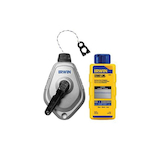 Irwin Strait-Line 1932889 MACH6 Combo Chalk Line Reel With 4 oz Standard Blue Chalk, 100 ft L, 8 oz Chalk, Screw Top Door, Robust Handle