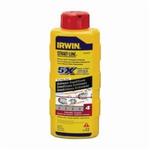Irwin Strait-Line 4935519 Permanent Staining Marking Chalk, Crimson Red, 6 oz, Squeeze Bottle