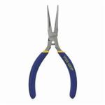 Irwin Vise-Grip 1773599 Mini Needle Nose Plier With Side Cutter, Machined/Serrated Steel Jaw, 1-1/4 in L x 9/16 in W Jaw, 5-1/2 in OAL, 11/32 in W Tip