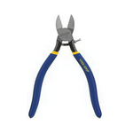 Irwin Vise-Grip 1773635 Diagonal Cutter Plier, 16 AWG THK Max Wire, 7/8 in L x 13/16 in W x 3/8 in THK Nickel Chromium Steel Tapered Jaw, 6 in OAL, Flush Cut