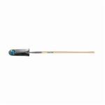 Jackson Pony 1233200 J-450 Drain Spade Shovel, 16 in L x 5-1/2 in W, Forged Steel Blade, 47 in Handle Length, White Ash Handle