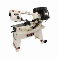 JET 414453 Horizontal Band Saw, 4-1/2 in Round, 4-1/2 x 5 Rectangle 45 deg Capacity, 8 x 5 in Round, 7-1/2 x 5 in Rectangle 90 deg Capacity, 1/2 hp, 115 VAC, 9/4.5 A, 1 Phase, 85/125/200 sfpm Speed