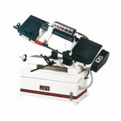 JET 414468 Horizontal Step Pulley Band Saw, 6-1/8 in Round, 9 x 6-1/8 in Rectangle 45 deg Capacity, 9 in Round, 8-1/2 x 14 in, 2 x 16 in Rectangle 90 deg Capacity, 1-1/2 hp, 115/230 VAC, 18/9 A, 82/132/170/235 sfpm Speed