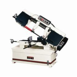 JET 414473 Horizontal Step Pulley Band Saw, 7-3/4 in Round, 10 x 7-1/2 in Rectangle 45 deg Capacity, 10 in Round, 10 x 16 in and 6-1/2 x 18 in Rectangle 90 deg Capacity, 2 hp, 230 VAC, 15 A, 82/132/210/330 sfpm Speed