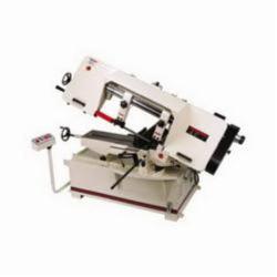 JET 414475 Horizontal Miter Variable Speed Pulley Band Saw, 8-1/2 in Round, 8-1/2 x 9 in Rectangle 45 deg Capacity, 10 in Round, 2 x 16 in Rectangle 90 deg Capacity, 2 hp, 230/460 VAC, 15 A, 100 to 350 sfpm Speed