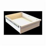 Jobox 611990 Deep Replacement Drawer, Powder Painted, For Use With 677 and 678 Model Rolling Work Benches, 5-1/2 in D, Steel, White