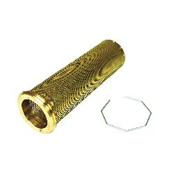 Justrite 08217 Flame Arrester, For Use With 08207 Safety Drum Funnel, Brass