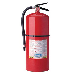 Kidde 466206 Pro 20 MP Rechargeable Fire Extinguisher With Wall Hanger, Multi-Purpose Dry Chemical Extinguisher, Class: A/B/C, UL Rating: 6-A:80-B:C