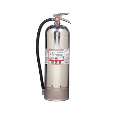 Kidde 466403 Rechargeable Fire Extinguisher With Wall Hook, Class: A, UL Rating: 2A, Extinguishing Agent: Water