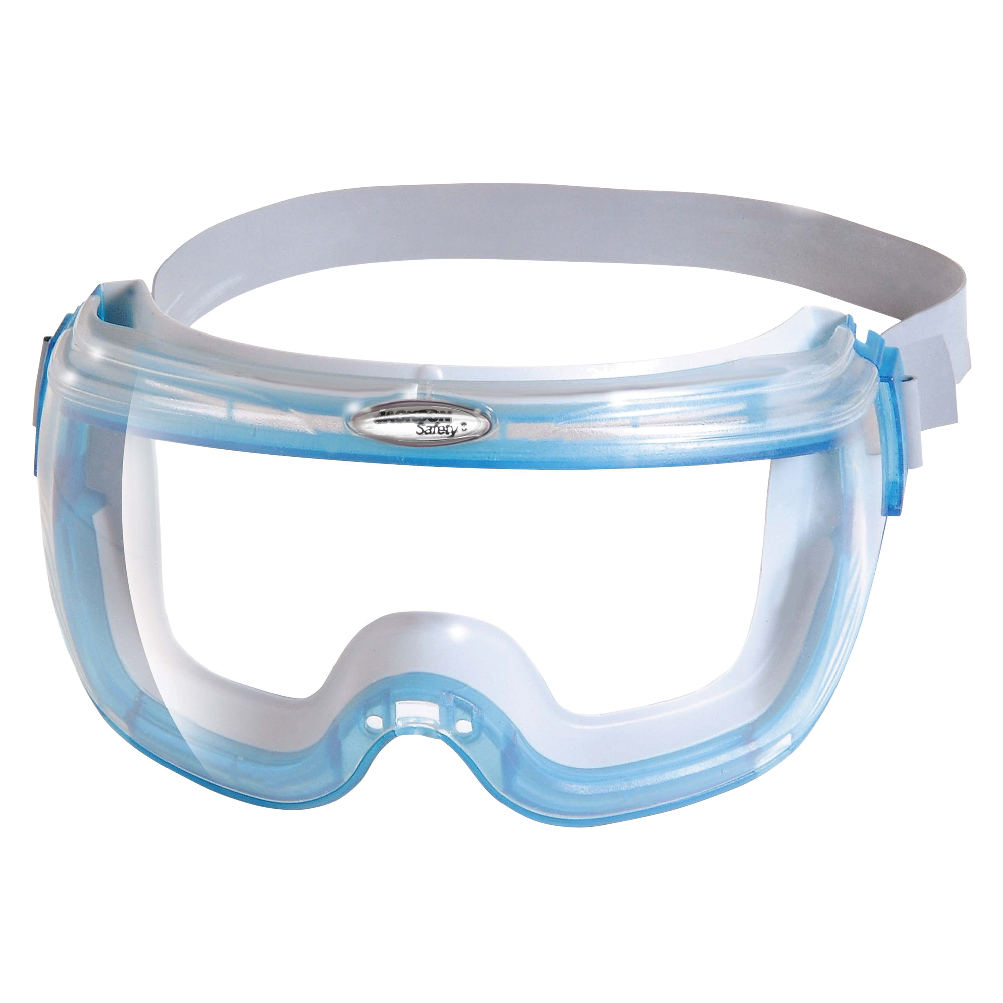 KleenGuard 14399 Indirect Vent Standard Safety Goggles With Neoprene Strap, Anti-Fog/Anti-Scratch/Impact/Splash Resistant Clear Polycarbonate Lens, 99.9 % UV Protection, Silicone Strap, ANSI Z87.1+