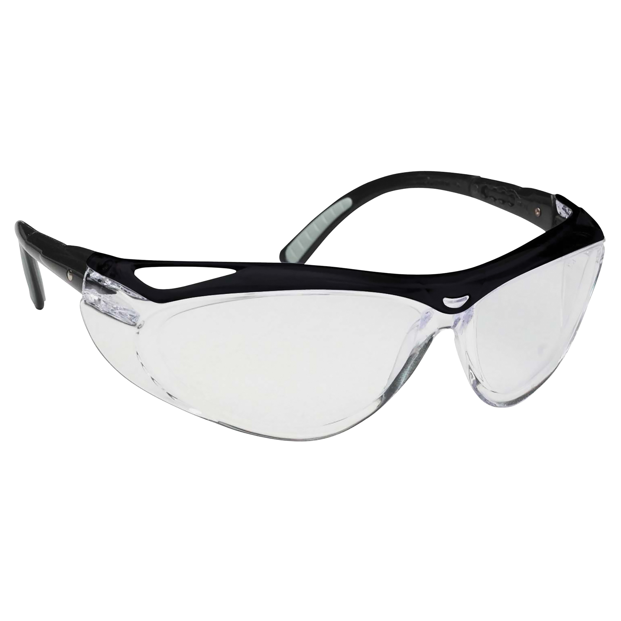 KleenGuard 14480 V20 Envision* Safety Glasses, Anti-Scratch, Indoor/Outdoor Lens, Wrap Around Frame, Black, Polycarbonate Frame, Polycarbonate Lens, ANSI Z87.1+2010