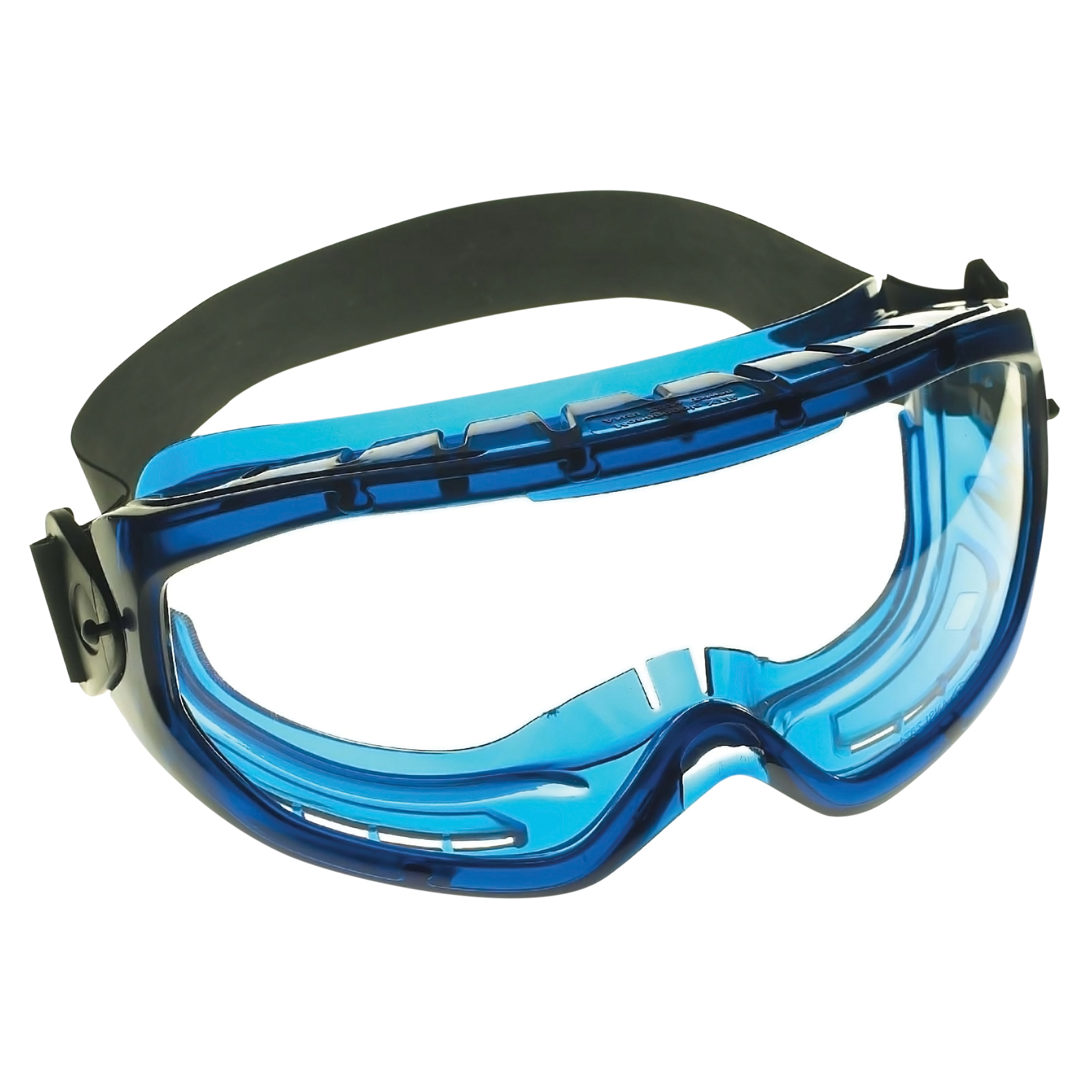 KleenGuard 18624 V80 Monogoggle* XTR Indirect Vent Chemical Splash Goggles With Neoprene Strap, Anti-Fog/Anti-Scratch/Impact-Resistant Clear Polycarbonate Lens, 99.9 % UV Protection, Silicone Strap, ANSI Z87.1+
