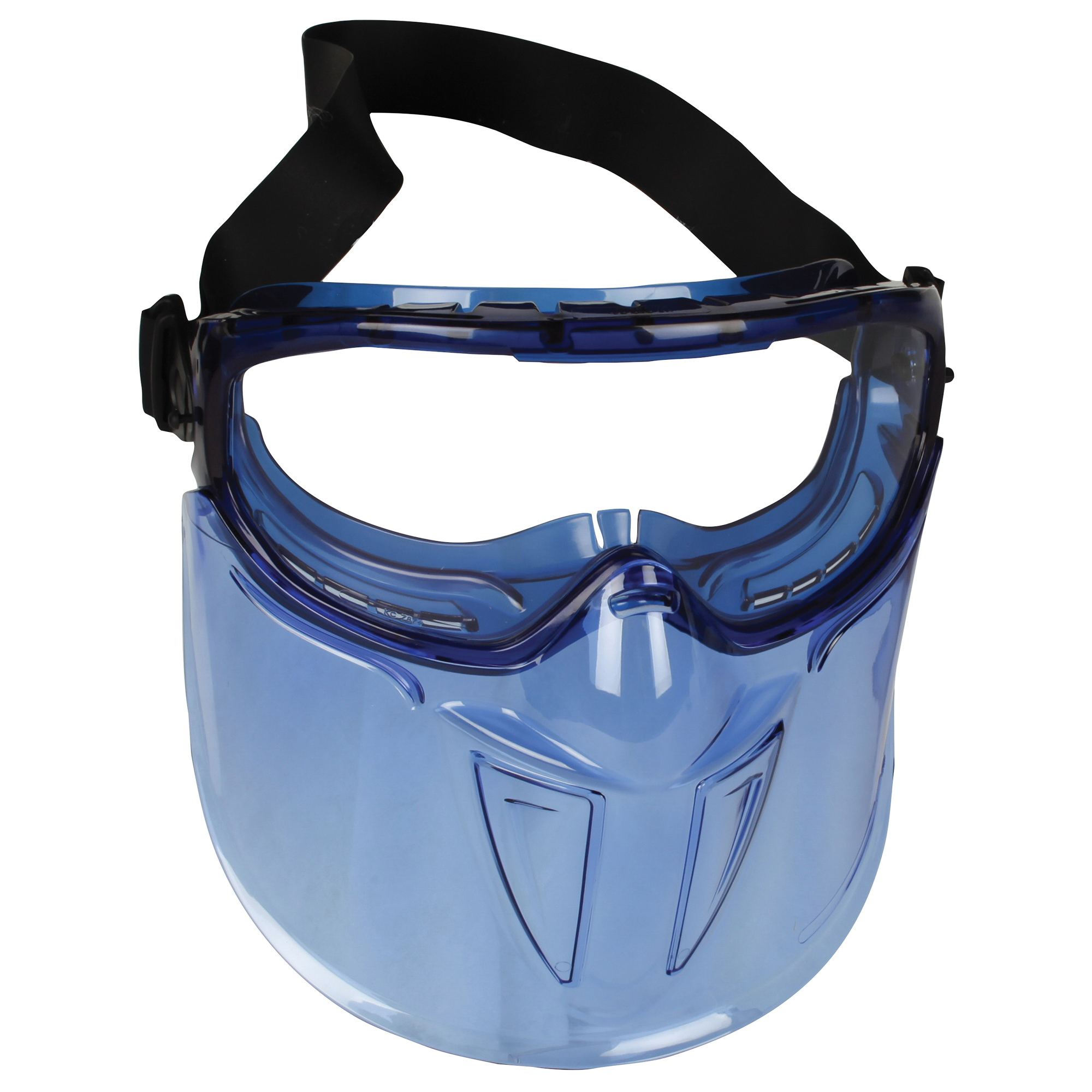 KleenGuard 18629 V90 The Shield Indirect Vent Safety Goggles With Polycarbonate Shield and Headband, Anti-Fog/Impact-Resistant Clear Polycarbonate Lens, 99.9 % UV Protection, Silicone Strap, ANSI Z87.1+2010
