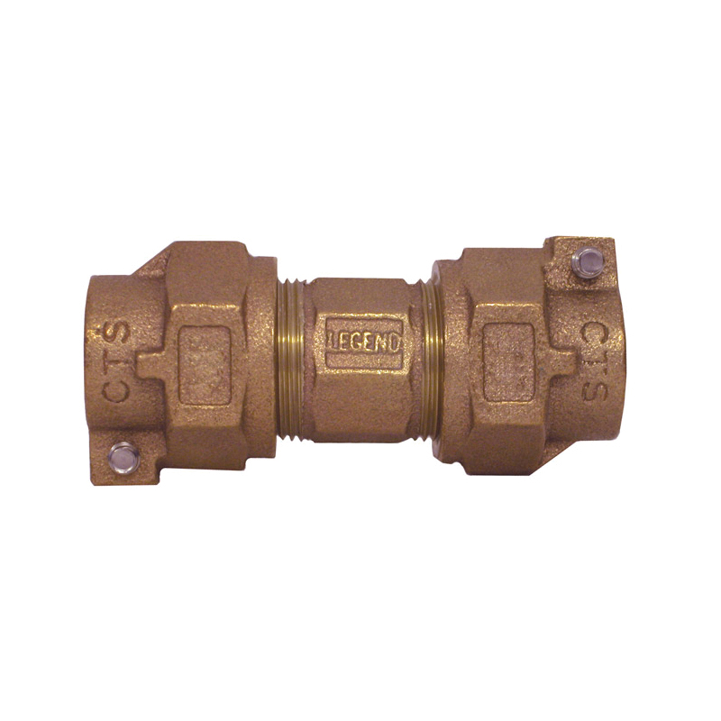 LEGEND 313-218NL T-4301NL Union, 2 in Nominal, Pack Joint (CTS) End Style, Bronze, Import