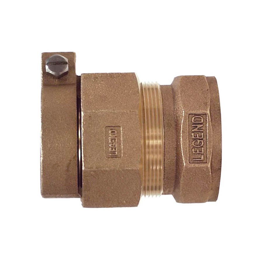 LEGEND 313-274NL T-4305 Coupling, 3/4 in Nominal, Pack Joint x FNPT End Style, Import