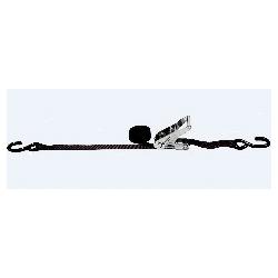 Lift-All 60103-12 Cargo Tiedown Assembly, 700 lb Load, 12 ft L, Open Hook End Style, Nylon Strap