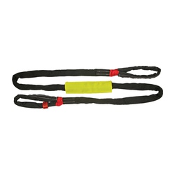 Lift-All TOW-ALL Tuflex TSEN150X20 Tow Strap, 22000 lb Capacity, Eye and Eye Hook, 20 ft L, Polyester