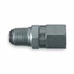 Lincoln 90464 Straight Oil Meter Swivel, 1/2 in Nominal, NPT Male x NPT Female