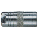 Lincoln G300 Standard Grease Coupler, 19/32 in Dia, 3000 psi Working Pressure, For Use With Hand Operated Grease Guns and Equipments, Steel