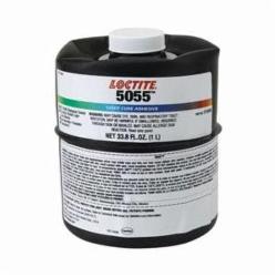 Loctite 1214246 5055 Flowable Light Cure Self-Leveling Adhesive Sealant, 1 L Bottle, Clear/Light Yellow, Silicone Base