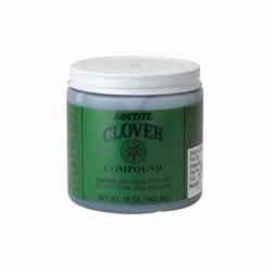 Loctite Clover 232959 Grade D Medium Sharpening Compound, 1 lb Jar, Gray, Liquid/Paste Form, Composition: Abrasive, Triethanolamine Diethanolamine