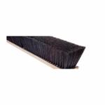 Magnolia Brush 2624 Floor Broom With M-60 Handle, 3 in L Trim, Black Horse Hair/Plastic Bristle