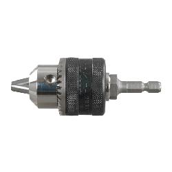 Makita 191881-4 Keyed Drill Chuck, 3/8 in Capacity, Metal Key