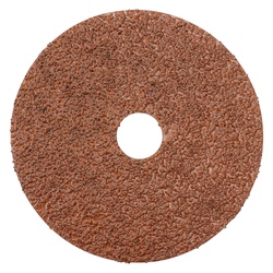 Makita 742072-A-5 Resin Fiber Sanding Disc, 5 in Dia Disc, 7/8 in Center Hole, A24 Grit, Aluminum Oxide Abrasive
